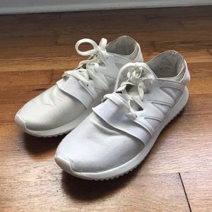 white adidas tubular